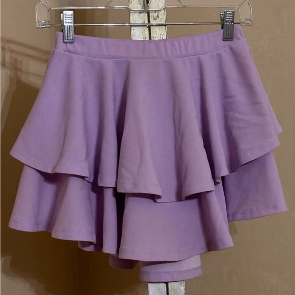 SHEIN Lavender Layered Women's Skirt Sz Petite XS